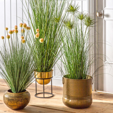 Potted Grass w/7 Flowers 450x450x1200mm
