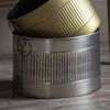 Veta Planter Large Nickel Antique 355x290x220mm