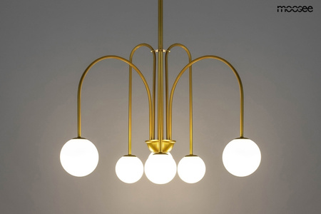 MOOSEE lampa wisząca NERI złota