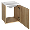 ZOJA/KERAMIA FRESH szafka umywalkowa 40x50x32cm, dąb platin