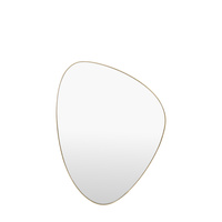Highline Pebble Mirror Brass 600x20x800mm