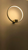 MOOSEE lampa ścienna CIRCLE WALL złota