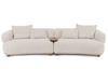 Sofa BIZZOTTO CHEOPE 4-osobowa z stolikiem – contemporary design premium