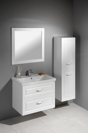 FAVOLO szafka umywalkowa 76,5x60x44,6cm, biały mat