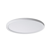 AZPO lampa sufitowa LED, średnica 290mm, 18,5W, 3000/4000/6000K, IP54, biały