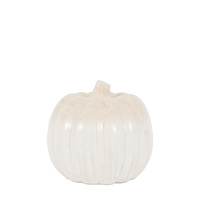 Ceramic Pumpkin Natural 200x200x180mm