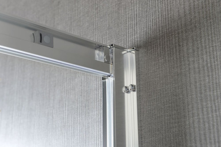 PROMOCJA kabina prysznicowa półokrągła 900x900x1900mm, szkło czyste