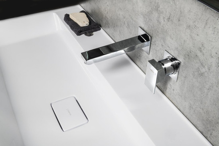 SPECTRE bateria umywalkowa podtynkowa, dwuelementowa, chrom