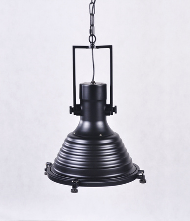LAMPA WISZĄCA INDUSTRIALNA LOFT CZARNA BOTTI