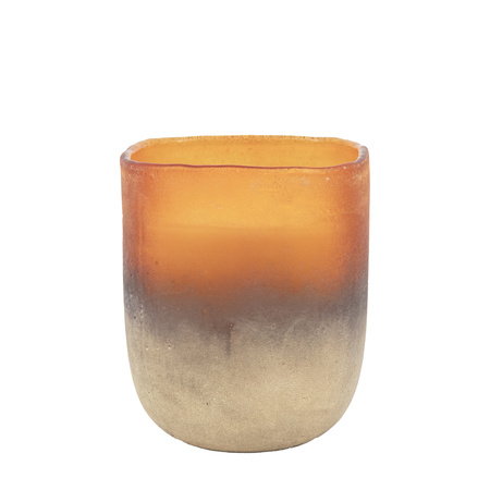 Mercury Candle Amber/Gold Medium Jasmin & Vetiver
