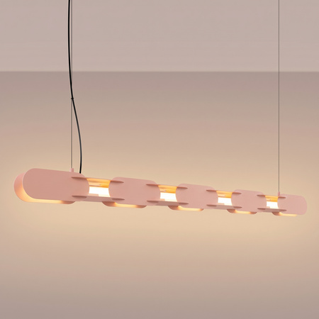 Lampa wisząca CHAIN 158 brzoskwiniowa LED 3000K
