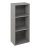 ESPACE szafka otwarta z półkami, 35x94x22cm, dąb srebrny