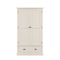 Eton Wardrobe White 1080x580x1900mm