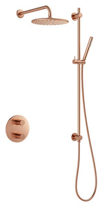 Osier SR1 concealed shower kit szczotkowana miedź pvd