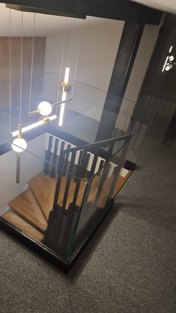 Lampa wisząca O-LINE 93 - LED, 93 cm, mosiądz