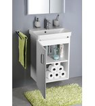 THEIA 55 zestaw łazienkowy, biały