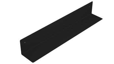 Półka 598x95x95mm, czarny mat