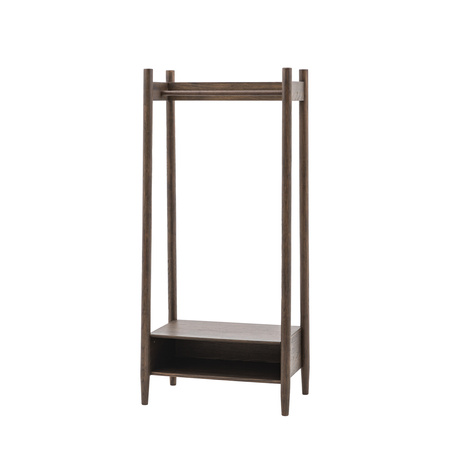 Hatfield Open Wardrobe Smoked 800x480x1700mm
