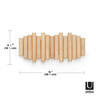 UMBRA wieszak na ubrania PICKET RAIL naturalny