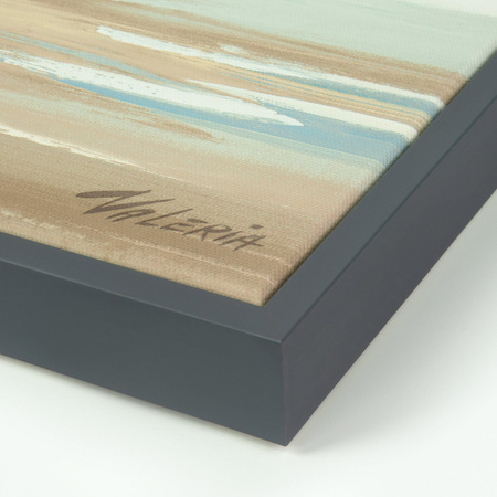 Along the Coastline Framed Canvas 520x30x1220mm