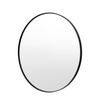 Holworth Large Round Mirror Black 800x35x800