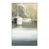 Marina Days Framed Canvas 360x28x590mm