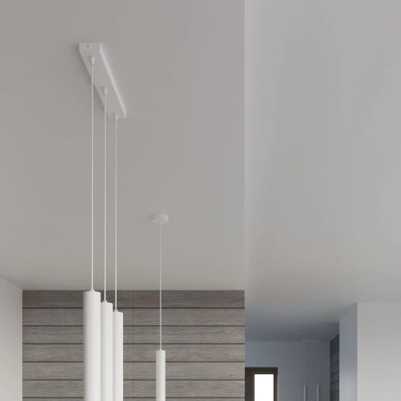Lampa wisząca WEZYR 3 biała