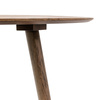 Hatfield Round Dining Table Smoked 1100x1100x750mm