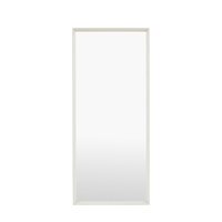 Ashbury Leaner Mirror White 1500x60x650mm