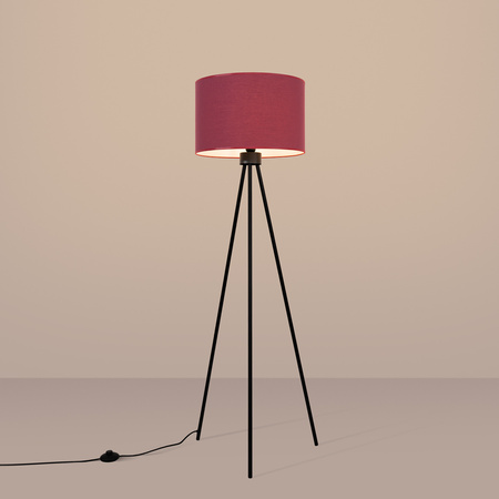 Lampa podłogowa NEVIA burgund