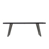 Newington Dining Table Black 1800x1000x770mm