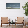 Obraz w ramie „Days End” – niebieski, 122 × 3,5 × 52 cm