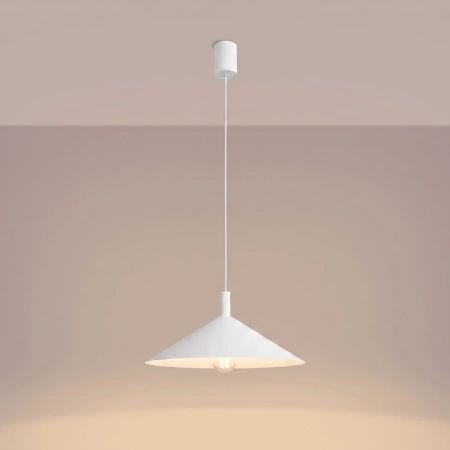 Lampa wisząca NOX 40 biała