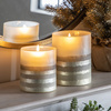 Poll Candle Holder Champagne (2pk) 105x105x120mm