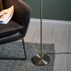Dedicated Reader 1 Floor Lamp Satin Nickel