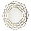Lustro Estella złote 910 x 910 mm