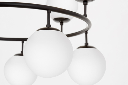 NOWOCZESNA LAMPA WISZĄCA CZARNO-BIAŁA CEREDO NEO W10