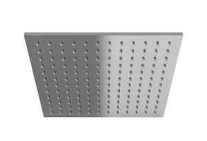 AXEL BRUSHED NICKEL Deszczownica kwadratowa 25 x 25 cm grafit