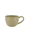 Organic Beaded Mug Olive (4pk) 145x110x80mm