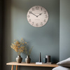 Arabic Wall Clock Shy Pink 20in
