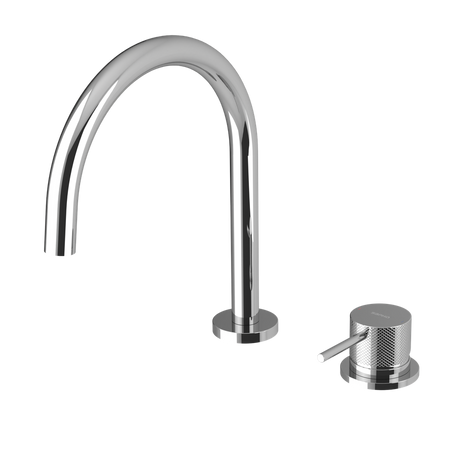 ULTRASAN dwuelementowa bateria umywalkowa bez odpływu, chrom