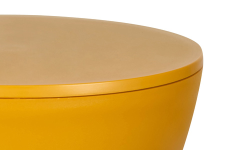 Stołek TAMBURO pastelowy imbir  - polipropylen