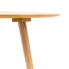 Hatfield Round Dining Table Natural 1100x1100x750m