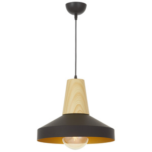 LAMPA WISZĄCA LOFT CZARNA ZOLI W1