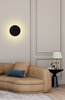 MOOSEE lampa ścienna SHADOW SUN 25 czarna