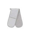 Woven Striped Double Oven Glove Grey 180x900mm