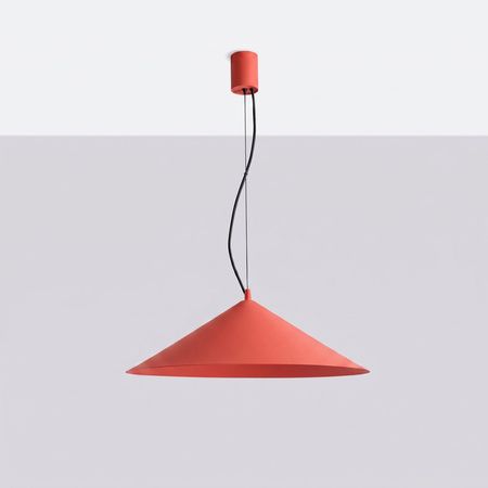 Lampa wisząca FINT czerwona LED 3000K