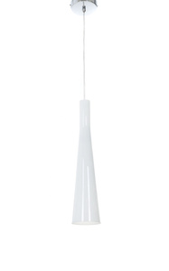 NOWOCZESNA LAMPA WISZĄCA BIAŁA MORRATE GLOSS W1
