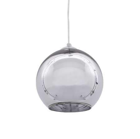 NOWOCZESNA LAMPA WISZĄCA CHROMOWANA LOBOS D20