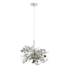 Lampa wisząca MONETTI 40 cm - chrom, dekoracyjna